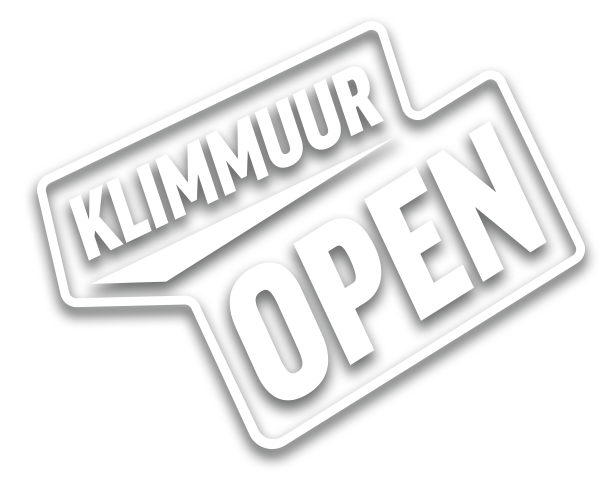 Logo voor de Klimmuur Open 2025